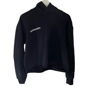 Pangaia Black Hoodie Sweatshirt
